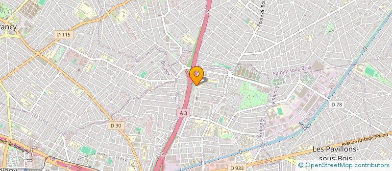 localisation de l'entreprise MONSIEUR MEHDI RAHAOUI  BONDY