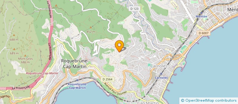 localisation de l'entreprise MONSIEUR MEHDI RAHMANI à ROQUEBRUNE-CAP-MARTIN