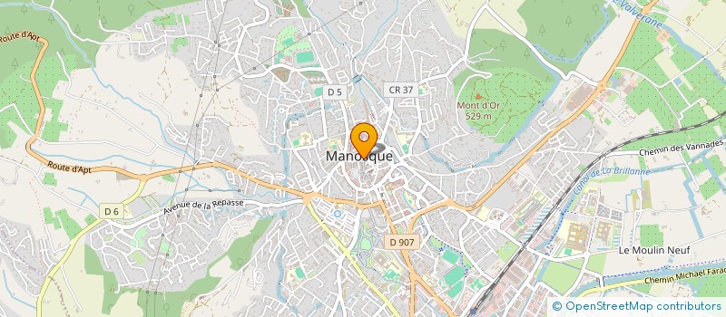 localisation de l'entreprise MONSIEUR MEHDI RAMI à MANOSQUE