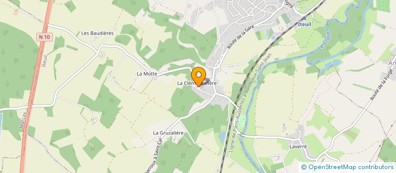 localisation de l'entreprise MONSIEUR MEHDI RAMOS  ITEUIL