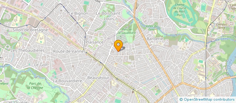 localisation de l'entreprise MONSIEUR MEHDI REBOUH  NANTES