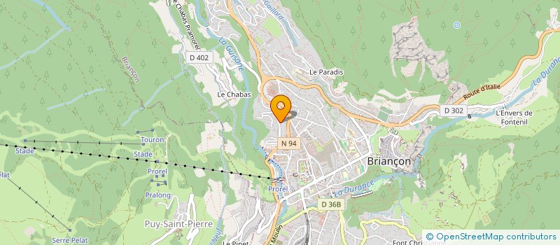 localisation de l'entreprise MONSIEUR MEHDI REGRAGUI  BRIANCON