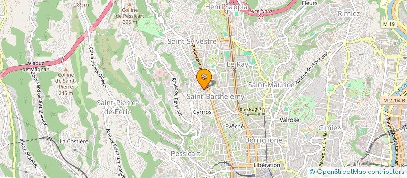 localisation de l'entreprise MONSIEUR MEHDI REHIMI à NICE