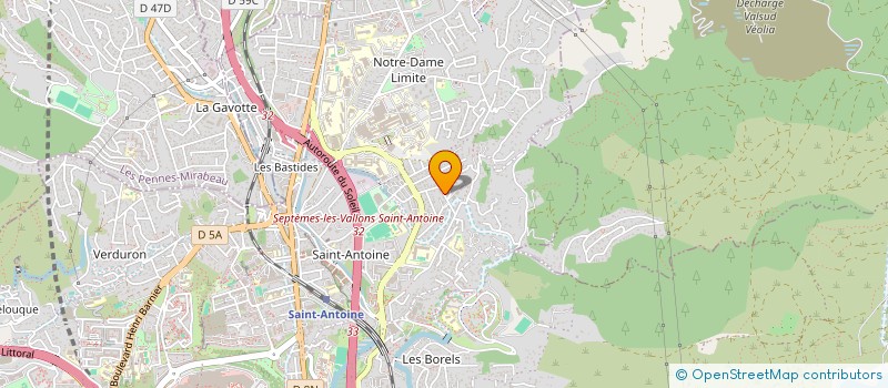 localisation de l'entreprise MONSIEUR MEHDI REINHARD à MARSEILLE