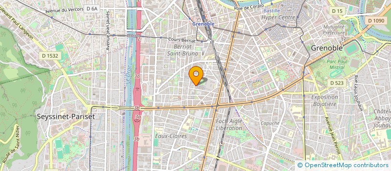 localisation de l'entreprise MONSIEUR MEHDI REMLI  GRENOBLE