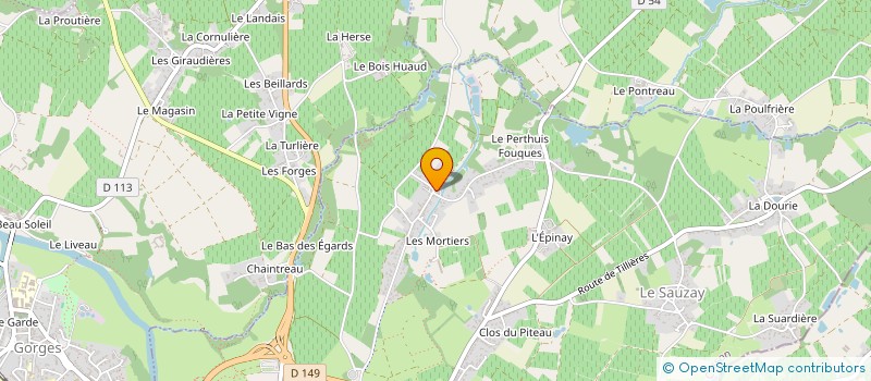 localisation de l'entreprise MONSIEUR MEHDI RICHARD à CLISSON