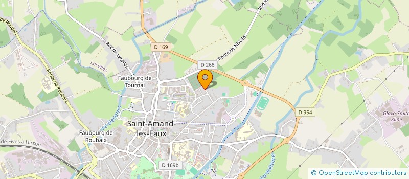 localisation de l'entreprise MONSIEUR MEHDI ROUABHI  SAINT-AMAND-LES-EAUX