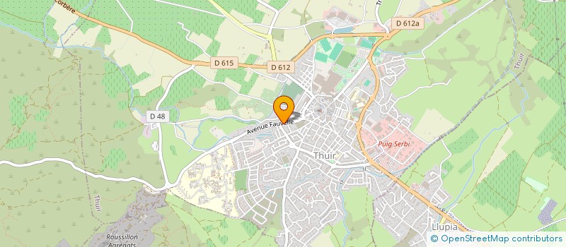 localisation de l'entreprise MONSIEUR MEHDI ROUAI  THUIR