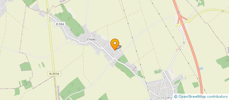 localisation de l'entreprise MONSIEUR MEHDI ROUSSEL  GROSSUVRE