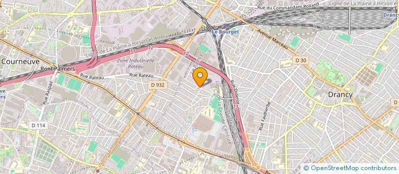 localisation de l'entreprise MONSIEUR MEHDI ROUSSEL  DRANCY