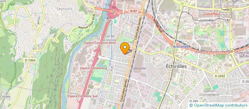 localisation de l'entreprise MONSIEUR MEHDI SAADOUNE à ECHIROLLES