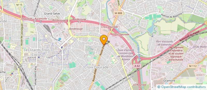 localisation de l'entreprise MONSIEUR MEHDI SADOUKI  TOULOUSE