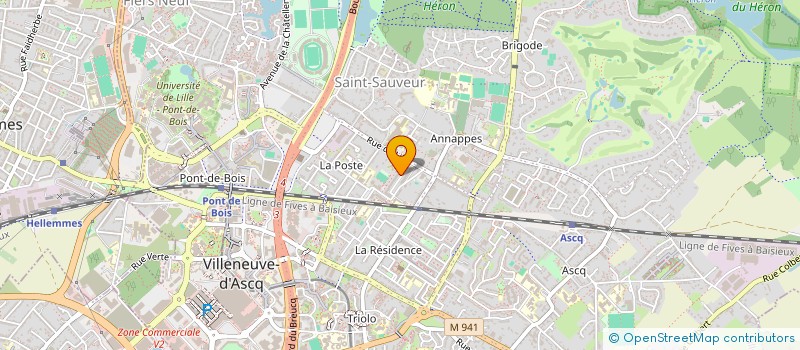 localisation de l'entreprise MONSIEUR MEHDI SAGHOUR à VILLENEUVE-D'ASCQ