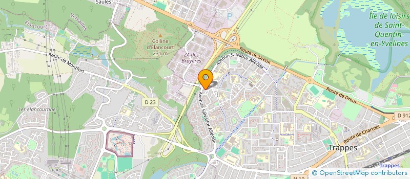 localisation de l'entreprise MONSIEUR MEHDI SAKKOUM  TRAPPES