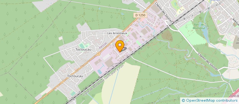 localisation de l'entreprise MONSIEUR MEHDI SALAHEDDINE  CESTAS