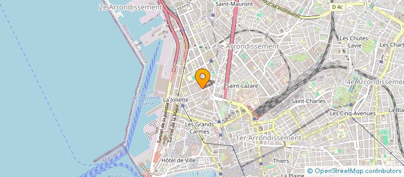 localisation de l'entreprise MONSIEUR MEHDI SALEM à MARSEILLE