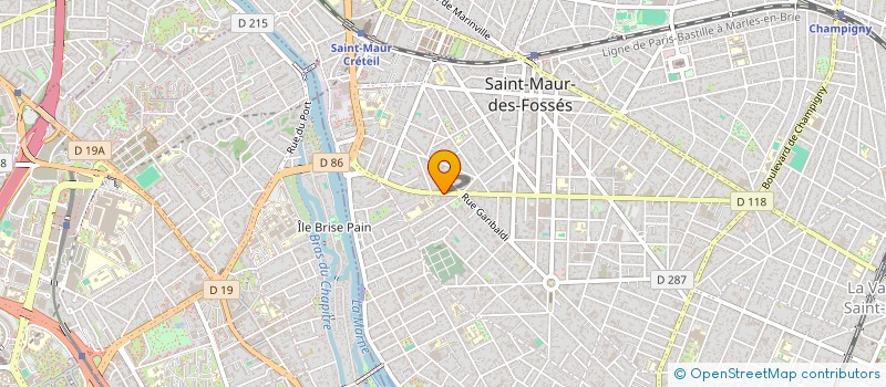 localisation de l'entreprise MONSIEUR MEHDI SALHI  SAINT-MAUR-DES-FOSSES