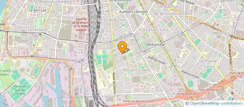 localisation de l'entreprise MONSIEUR MEHDI SALMI  VENISSIEUX