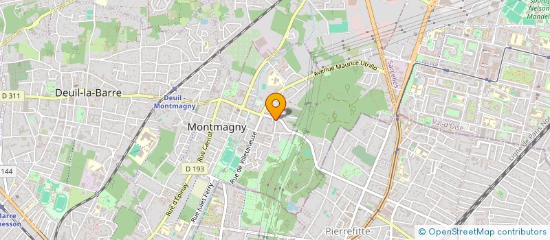 localisation de l'entreprise MONSIEUR MEHDI SAMAH  MONTMAGNY