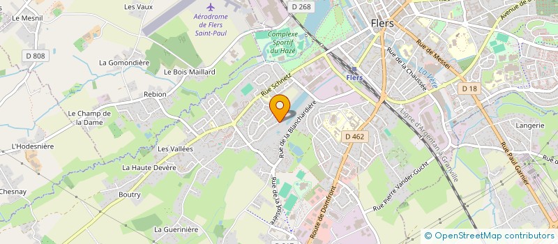 localisation de l'entreprise MONSIEUR MEHDI SAMY CHAMSA à FLERS