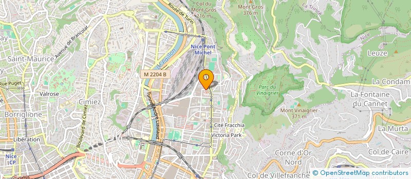 localisation de l'entreprise MONSIEUR MEHDI SARDAOUI  NICE