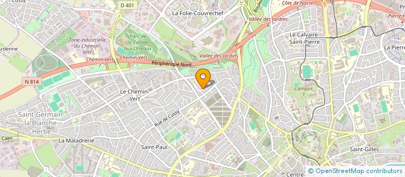 localisation de l'entreprise MONSIEUR MEHDI SCHILTZ à CAEN
