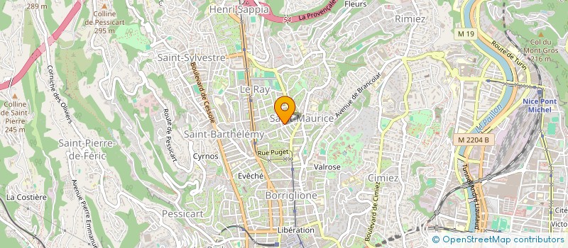 localisation de l'entreprise MONSIEUR MEHDI SCHMIDT  NICE