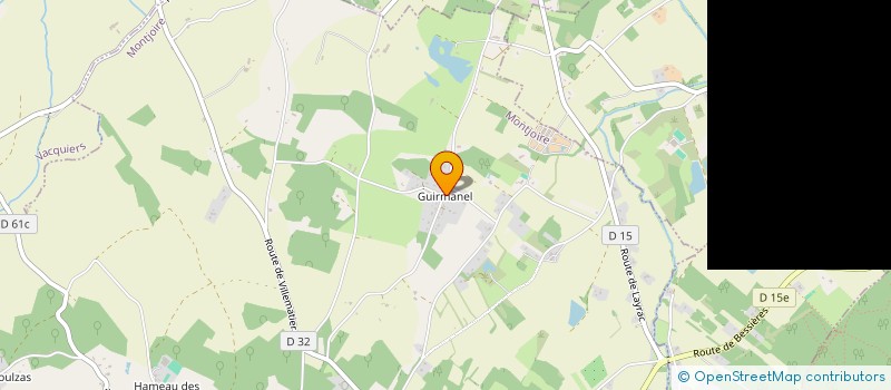 localisation de l'entreprise MONSIEUR MEHDI SEDDAOUI  MONTJOIRE