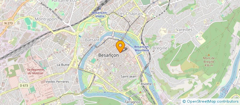 localisation de l'entreprise MONSIEUR MEHDI SEKKAL à BESANCON