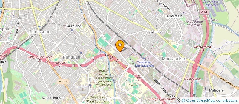 localisation de l'entreprise MONSIEUR MEHDI SELLAMI à TOULOUSE