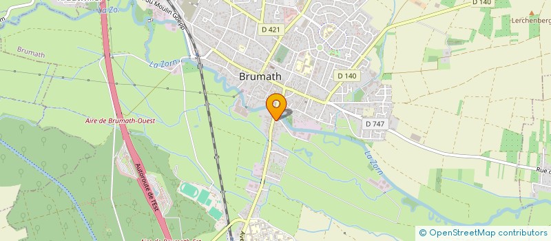 localisation de l'entreprise MONSIEUR MEHDI SELLAOUI  BRUMATH