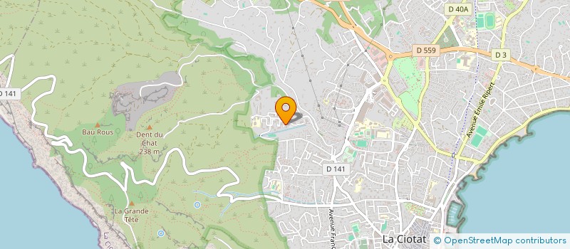 localisation de l'entreprise MONSIEUR MEHDI SEMMAR  LA CIOTAT