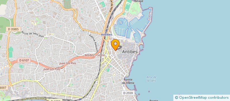 localisation de l'entreprise MONSIEUR MEHDI SERRADJ à ANTIBES