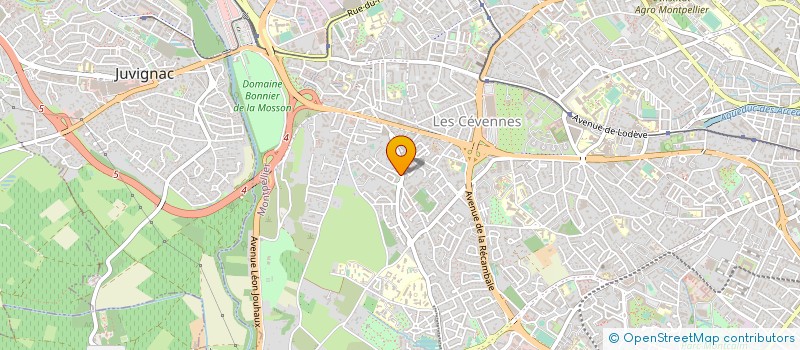 localisation de l'entreprise MONSIEUR MEHDI SKALLI à MONTPELLIER