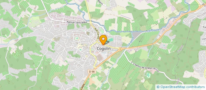 localisation de l'entreprise MONSIEUR MEHDI SLIMENE à COGOLIN