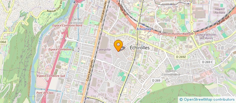 localisation de l'entreprise MONSIEUR MEHDI SMARA à ECHIROLLES