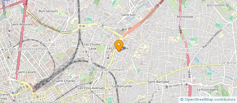 localisation de l'entreprise MONSIEUR MEHDI SOLTANI à MARSEILLE 4EME