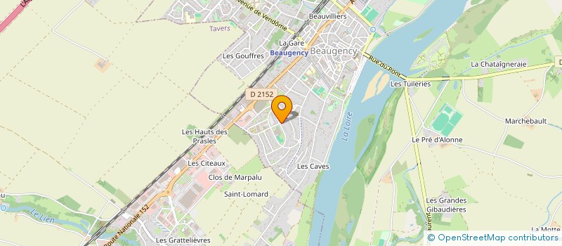 localisation de l'entreprise MONSIEUR MEHDI SOUBHI  BEAUGENCY