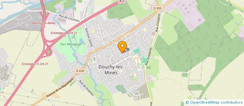 localisation de l'entreprise MONSIEUR MEHDI SOUFI à DOUCHY-LES-MINES