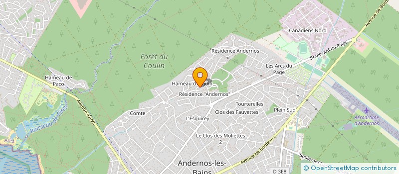 localisation de l'entreprise MONSIEUR MEHDI SOUIDI à ANDERNOS-LES-BAINS