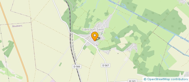 localisation de l'entreprise MONSIEUR MEHDI SOUSSI  LIANCOURT-SAINT-PIERRE