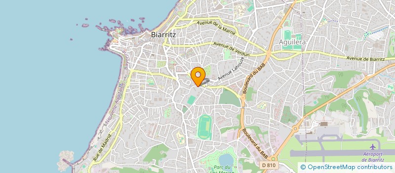 localisation de l'entreprise MONSIEUR MEHDI SYLVAIN SIBAI à BIARRITZ