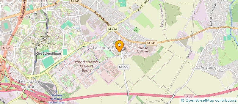 localisation de l'entreprise MONSIEUR MEHDI TABTI  VILLENEUVE-D'ASCQ