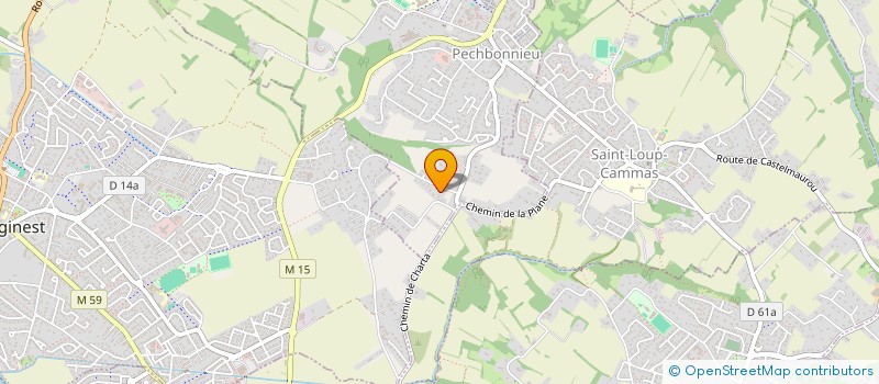 localisation de l'entreprise MONSIEUR MEHDI TAGGAE  PECHBONNIEU