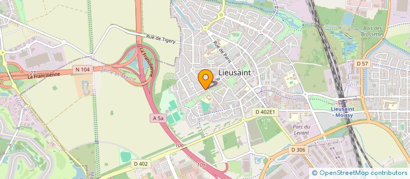 localisation de l'entreprise MONSIEUR MEHDI TAKI  LIEUSAINT