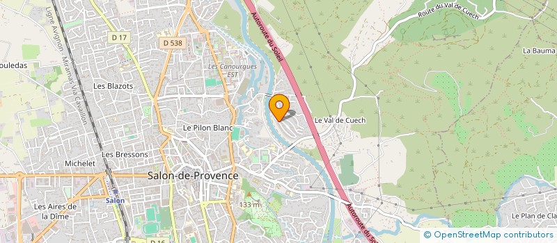 localisation de l'entreprise MONSIEUR MEHDI TALEB  SALON-DE-PROVENCE