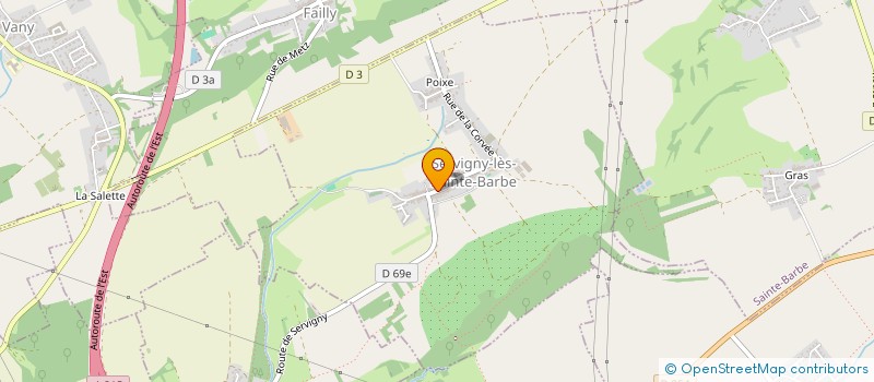 localisation de l'entreprise MONSIEUR MEHDI TALEB  SERVIGNY-LES-SAINTE-BARBE