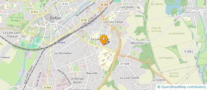 localisation de l'entreprise MONSIEUR MEHDI TALHI à DREUX
