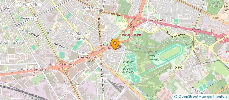 localisation de l'entreprise MONSIEUR MEHDI TALMOUDI  VENISSIEUX