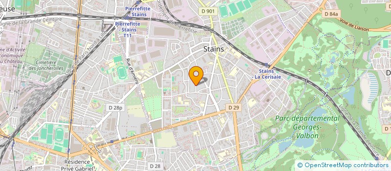 localisation de l'entreprise MONSIEUR MEHDI TAMESSAOUDT à SAINT-DENIS